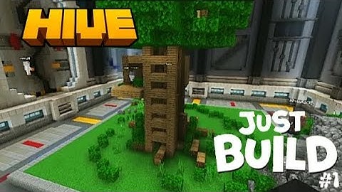 first time trying just build on hive server! #buildbattle #minecraft