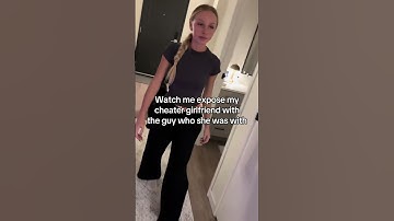 He EXPOSED his girlfriend with the guy she’s been cheating on him with 💔