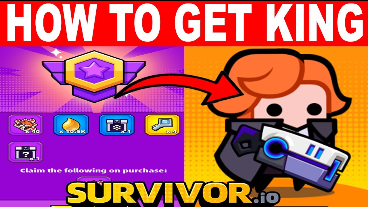 Survivor.io new character, king. #survivorio #survivoriotips #mobilega