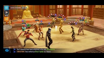 Dark Dimension 5 - Node 5 ( City Node ) - 4 Shots - Marvel Strike Force