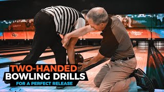 TwoHanded Bowling Drills for a Perfect Release.