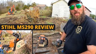 Stihl Ms290 Review Test - Buckin Billy Ray Smith Thx. Watch This Video Before Buying A Chainsaw.