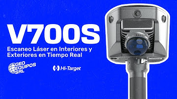 V700S SLAM + RTK | Escaneo Láser en Interiores y Exteriores en Tiempo Real