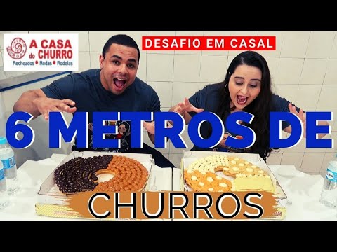 6 METROS DE CHURROS –  DESAFIO EM CASAL – A CASA DO CHURRO