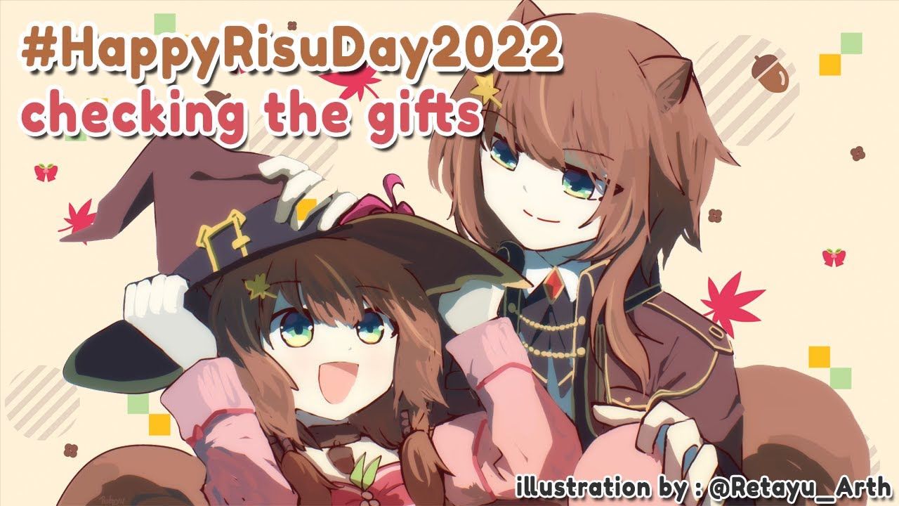 【hololiveID】#HappyRisuDay2022 : Checking the hashtag submission ~!!!【Ayunda Risu】