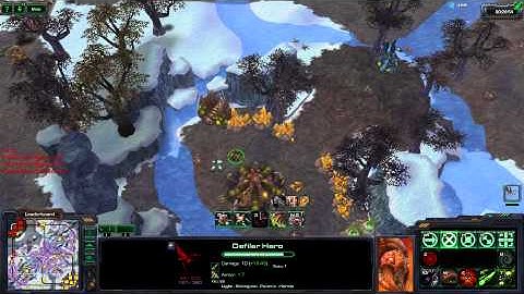 Hero Attack 3X Semi-IH Match ZvP  Defiler perspective