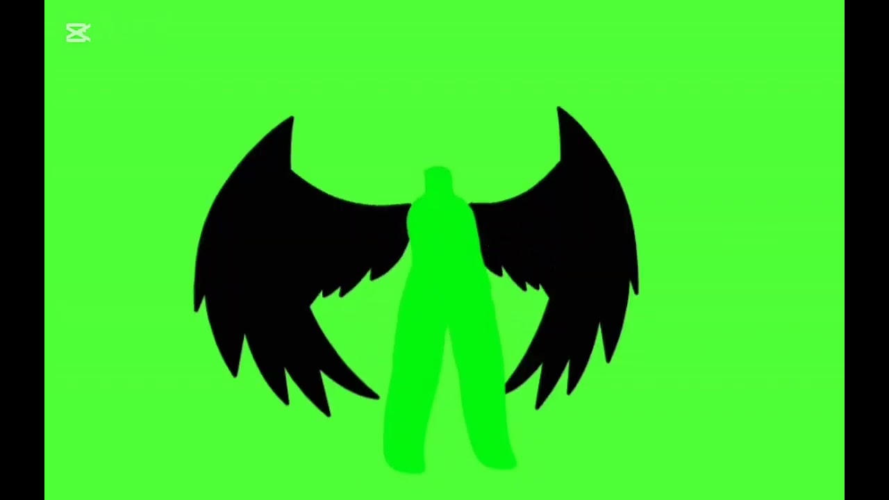 Tell me I'm God gacha green screen wings 