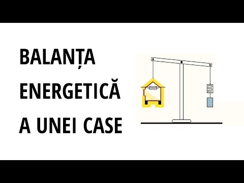 Balanța energetică a unei case - explicație pe scurt