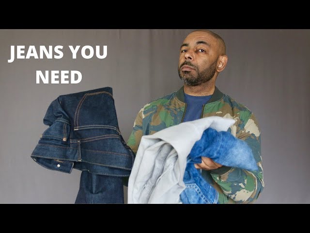 6 Colors Of Jeans Every Man Needs - Youtube