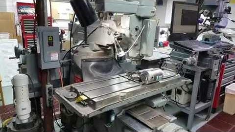 Bridgeport Series 1 CNC retrofit overview