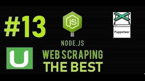 nodeJs web scraping tutorial |  Cheerio and puppeteer