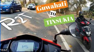 My First Long Ride Guwahati To Tinsukia |on Scooty TVS NTORQ |R2T