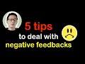 Dealing With Negative Feedback At Work