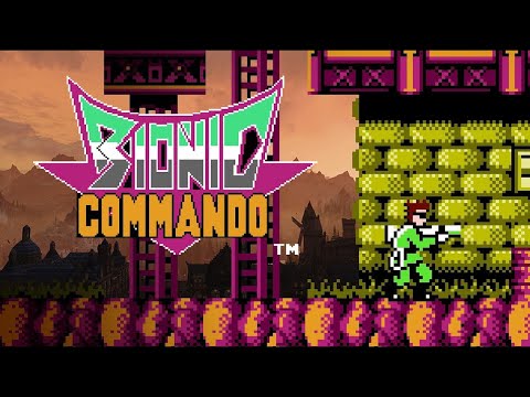 ポスター　バイオニックコマンドー　Bionic Commando Bionic Commando (video game, 2D platformer, action-adventure