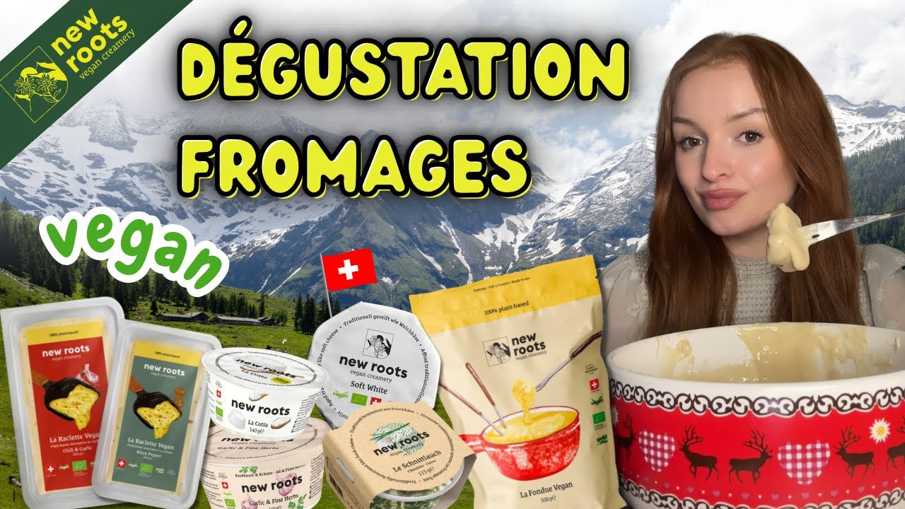 Dégustation Complète New Roots : Fromages 100% Vegan 🌱