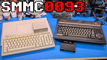 0093 Two international wedge computers from 1987 (Olivetti PC1 and Panasonic FS-A1F)