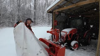 735 Just A Sunday Drive. Or So I Thought. Kubota LX2610 Tractor. FPV. Winter Snow. Forest.  4K by GP Outdoors 21,091 views 3 months ago 30 minutes