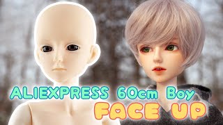 BJD hobby on a budget: Transforming a 60cm doll from Aliexpress