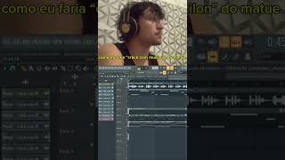 como eu faria o beat de “crack com mucilon” by matue #fyp #trapbr