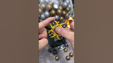 Try your luck and see if you get a gold or silver ball. #fidgettoys