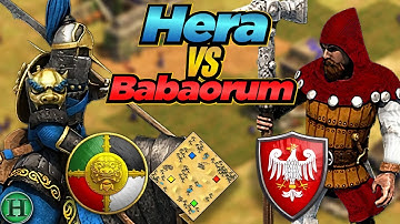 Jurchens vs Poles | 1v1 Arabia | vs Babaorum | AoE2