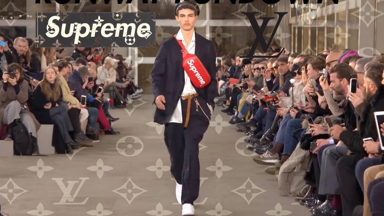 OHKAY : RUNWAY RUNDOWN SUPREME x LOUIS VUITTON FW17 