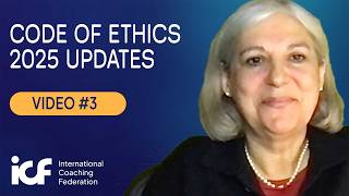 ICF Code of Ethics Part 4, Section 2: Confidentiality and Legal Compliance (2025 Update.)