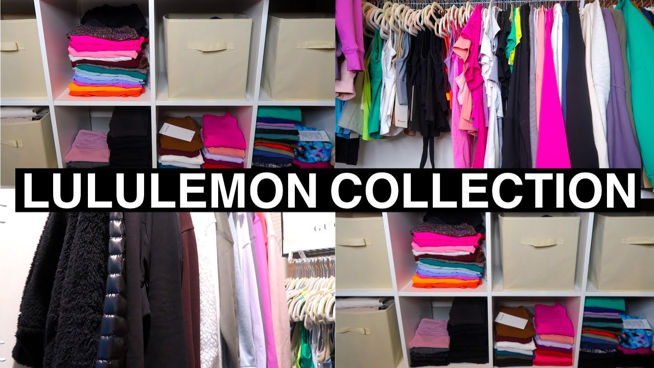 LULULEMON CLOSET TOUR + COLLECTION 2021