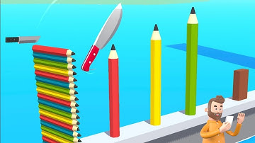 Slice it all, Slice Master, Fliyng Cut, Mobile Gameplay