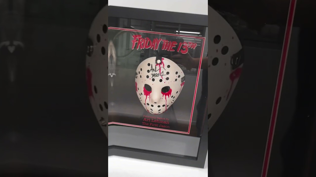 Friday the 13th Ari Lehman Signed Mask – Horror Collectible