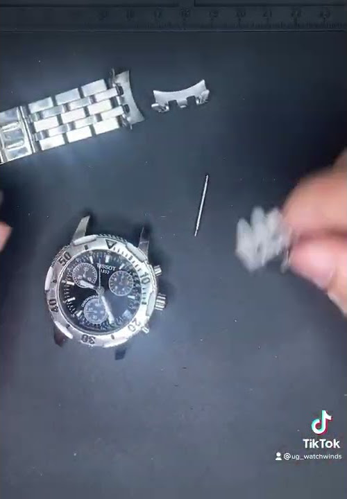Removing a watch strap tutorial YouTube