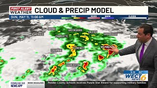 Your First Alert Forecast from Sun. morning, May 11, 2025