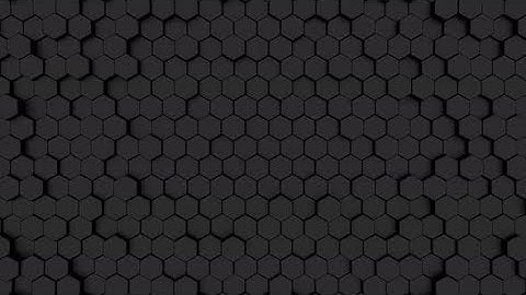 Black Polygon Background | Motion Graphics