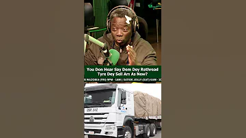 You Don Hear Say Dem Dey Rethread Tyre Sell Am As New 