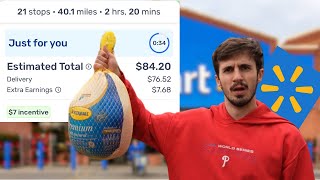 I Tried Walmart Spark Delivery The Day Before Thanksgiving and Made ($____)