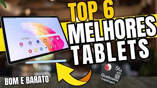 TOP 6 Melhores Tablets BOM E BARATO COM CANETINHA | SAMSUNG TAB S9 FE