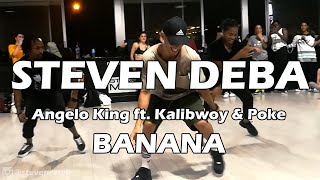Banana - Angelo King ft. Kalibwoy & Poke | Studio MRG | Steven DEBA Resimi