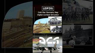 Cold War Germany Map DCS Leipzig #ugramedia #digitalcombatsimulator #germany #military #gameplay