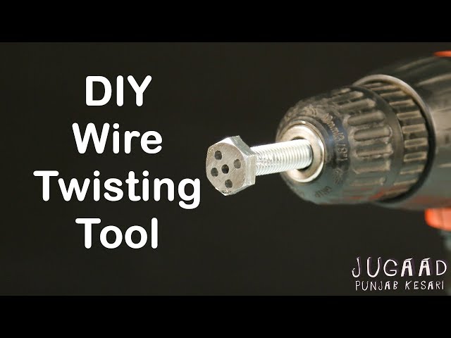 Easy to Make Wire Twisting Tool 