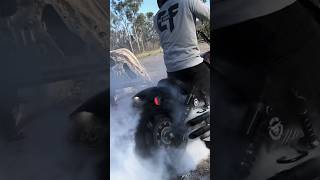 Full video coming soon #indianscoutbobber #ducatiscrambler #indianmotorcycle #foryou #burnout #moto