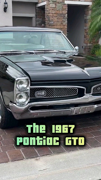 The 1967 Pontiac GTO