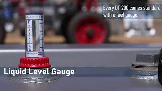  LEE>> DT 200 / 200 Gallon Diesel Fuel Tank w/ 13GPM Pump. Gray.  : Automotive