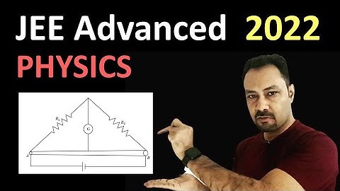 JEE Advanced 2022 Current Electricity Question