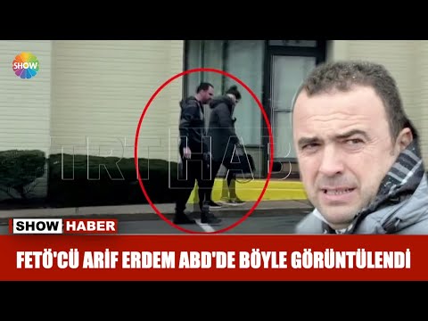 FETÖ'cü Arif Erdem ABD'de böyle görüntülendi