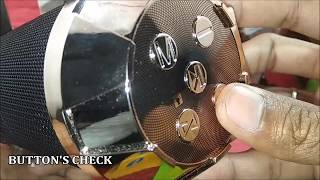 GT 114 Bluetooth Speaker with high beam Torch-light | Unboxing | Testing Features and Connectivity |