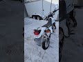 2026 Suzuki DR 650 first run up.