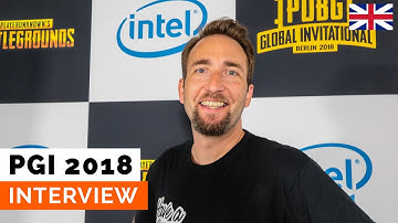 PUBG Global Invitational 2018 Berlin - Interview with Brendan Greene (EN - Berlin)