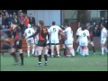 Mega brawl at rugby game