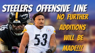 The Pittsburgh Steelers Will Not Add Players To The O Line!
