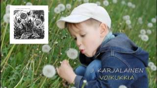 Miniatura de vídeo de "J. Karjalainen - Voikukkia (+sanat)"
